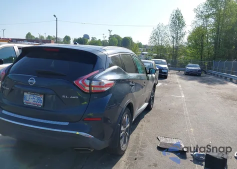 2015 Nissan Murano Sl z USA, uszkodzony, nr VIN 5N1AZ2MH3FN208306